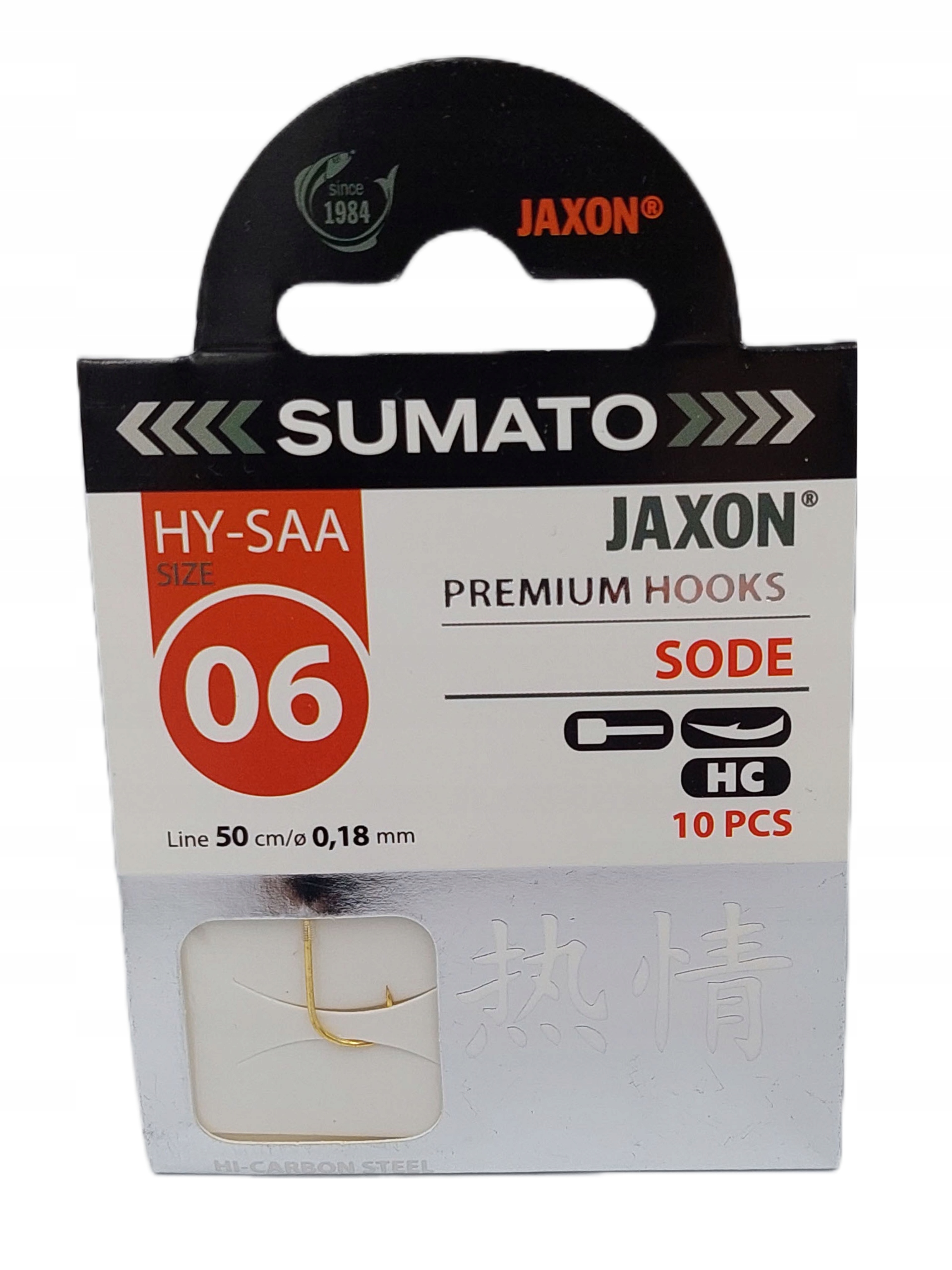 

Haczyki Z Przyponami Sumato jaxon Sode 6 Złote