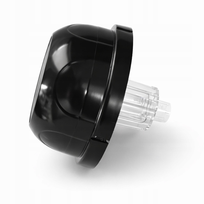 Kapturek solarny na znicz - 95mm - CZARNY