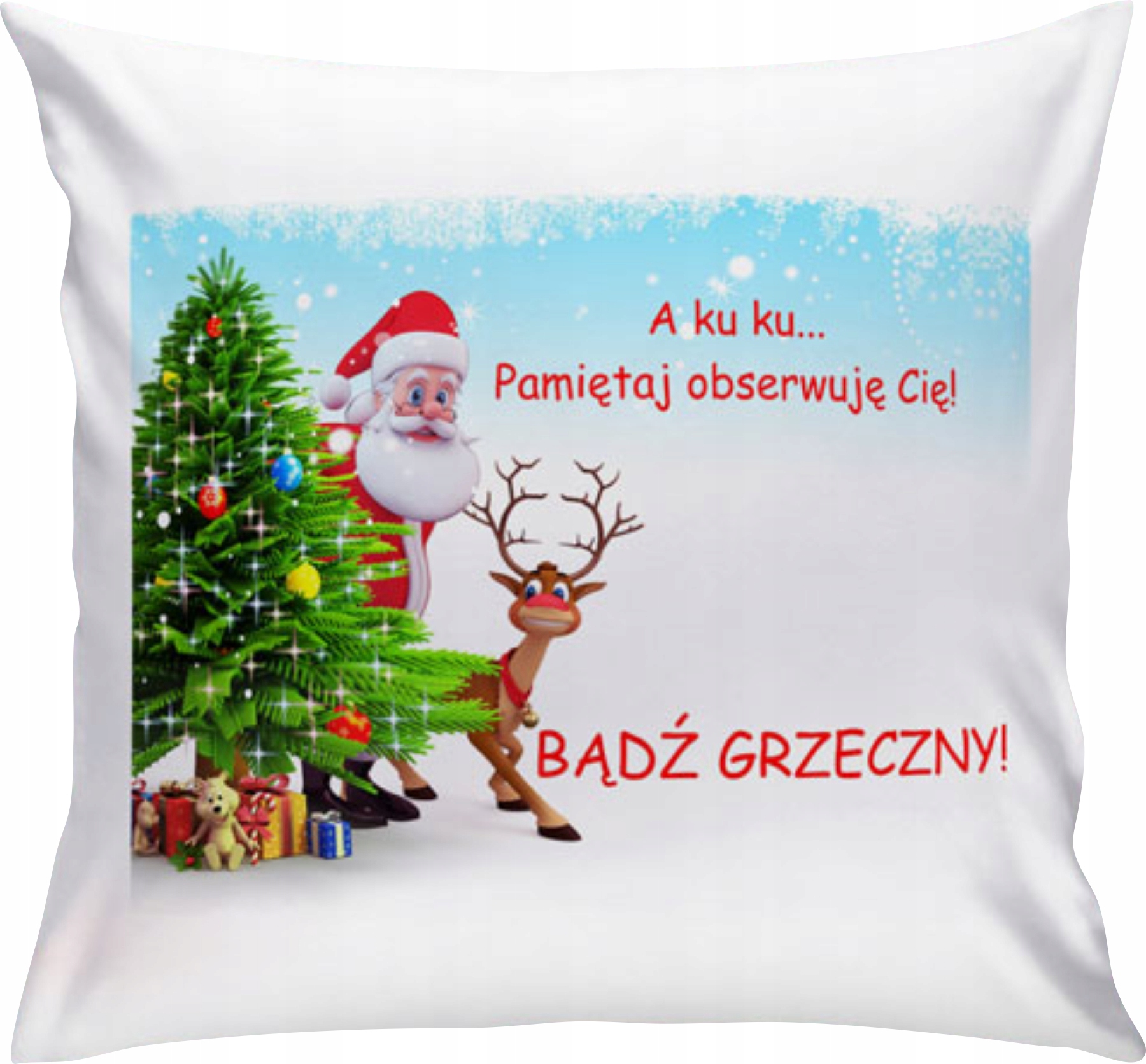 

Poduszka Mikołaj Boże Narodzenie Święta Ś3