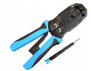 Zaciskarka złączy modularnych 4p4c 6p4c 6p6c RJ11 RJ12 8p8c RJ45 HT2008AR