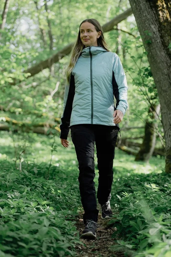 2117 of Sweden Kruppa dámská hybridní bunda s kapucí Ocean Xs