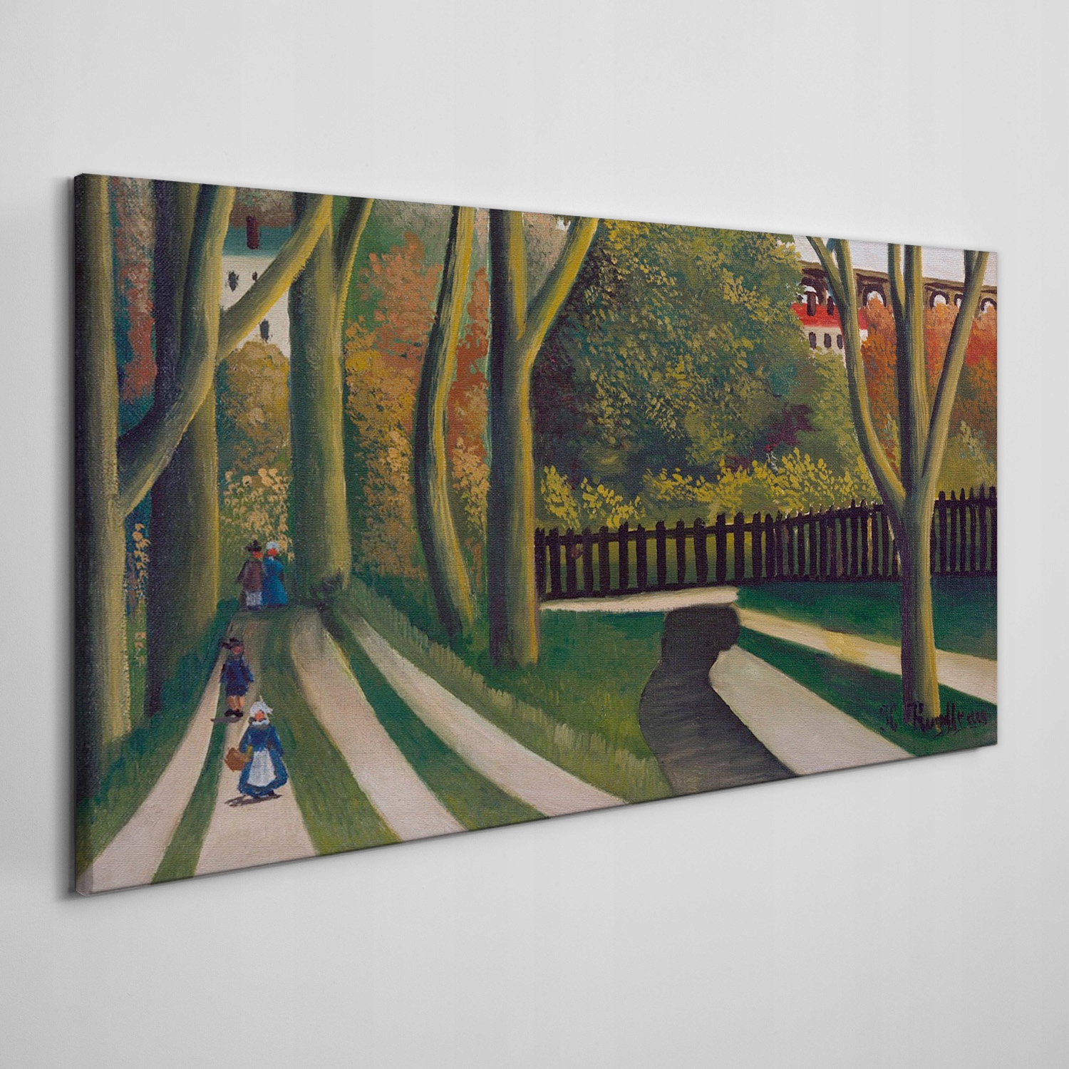 

Obraz na płótnie na ramie Las ścieżki 120x60 cm