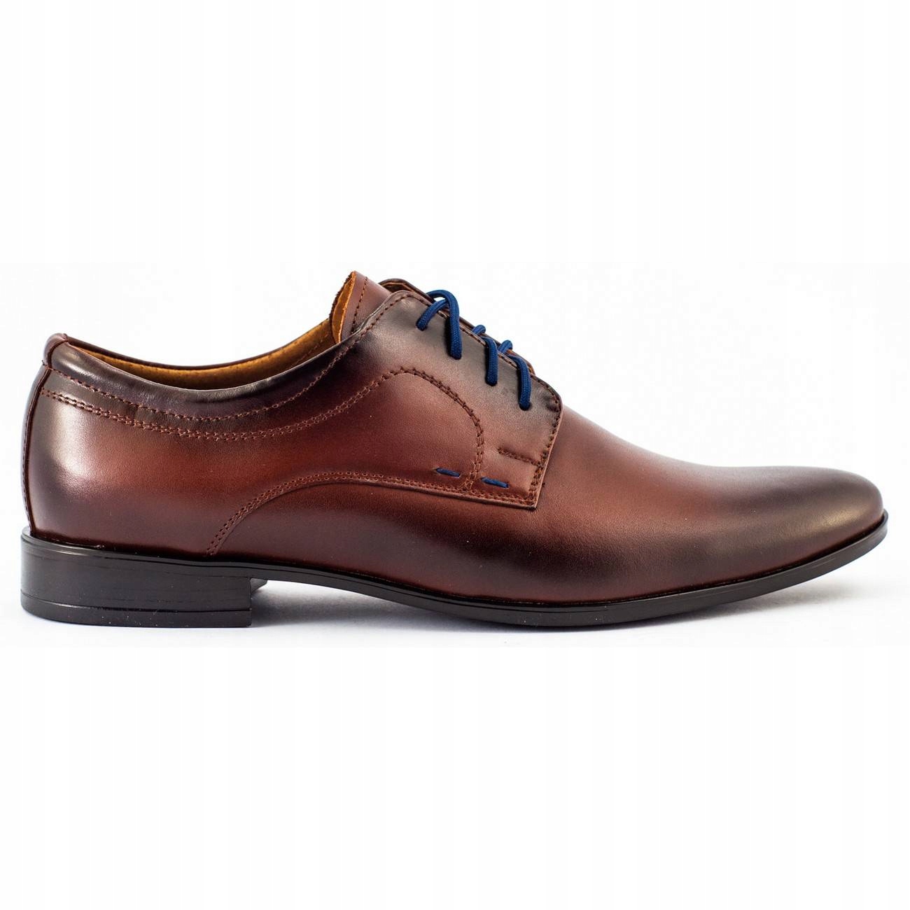 

Buty Pantofle Wizytowe 277 Brąz 47