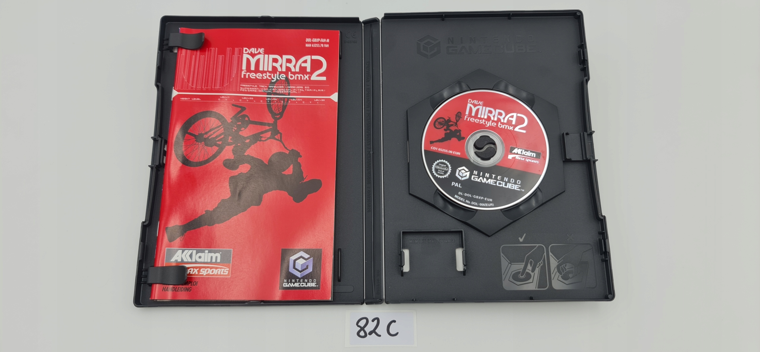 NINTENDO GAMECUBE DAVE MIRRA FREESTYLE BMX 2 Platforma Nintendo GameCube