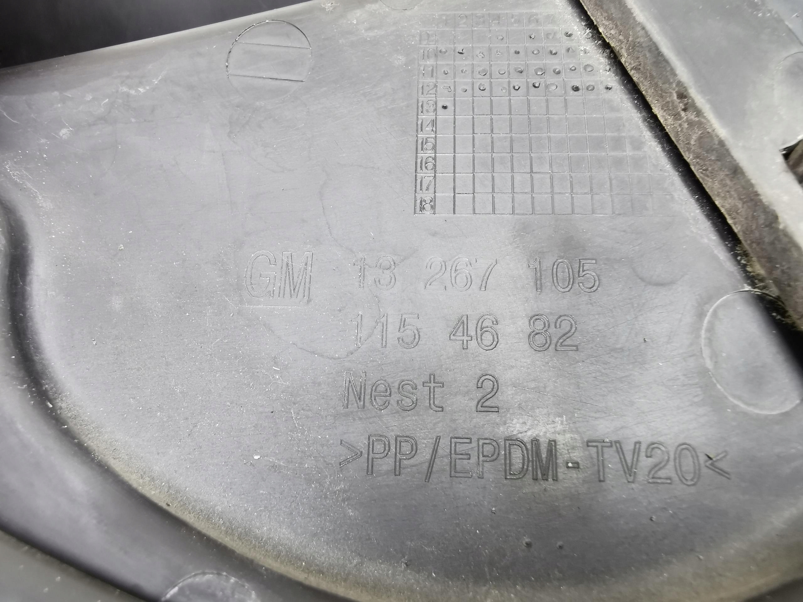 torpédo OPEL ASTRA J 13267105
