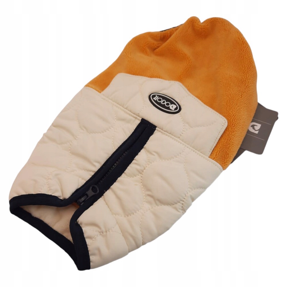 Levně Fleecová Bunda Pro Psa Mikina Svetr Teplé Oblečení Pro Zvířata Žlutý Dům