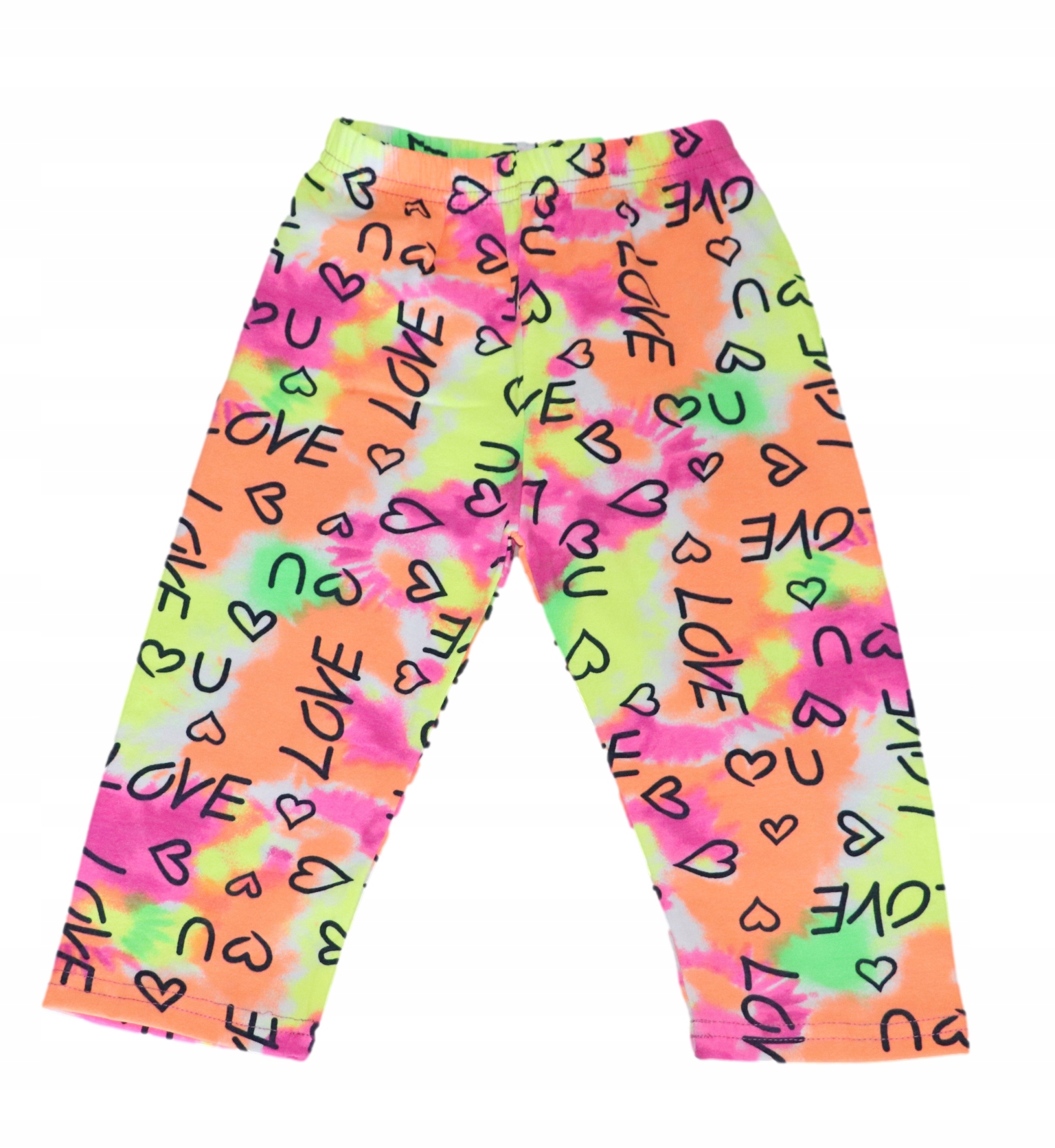 

Legginsy Wzór Love 3/4 152