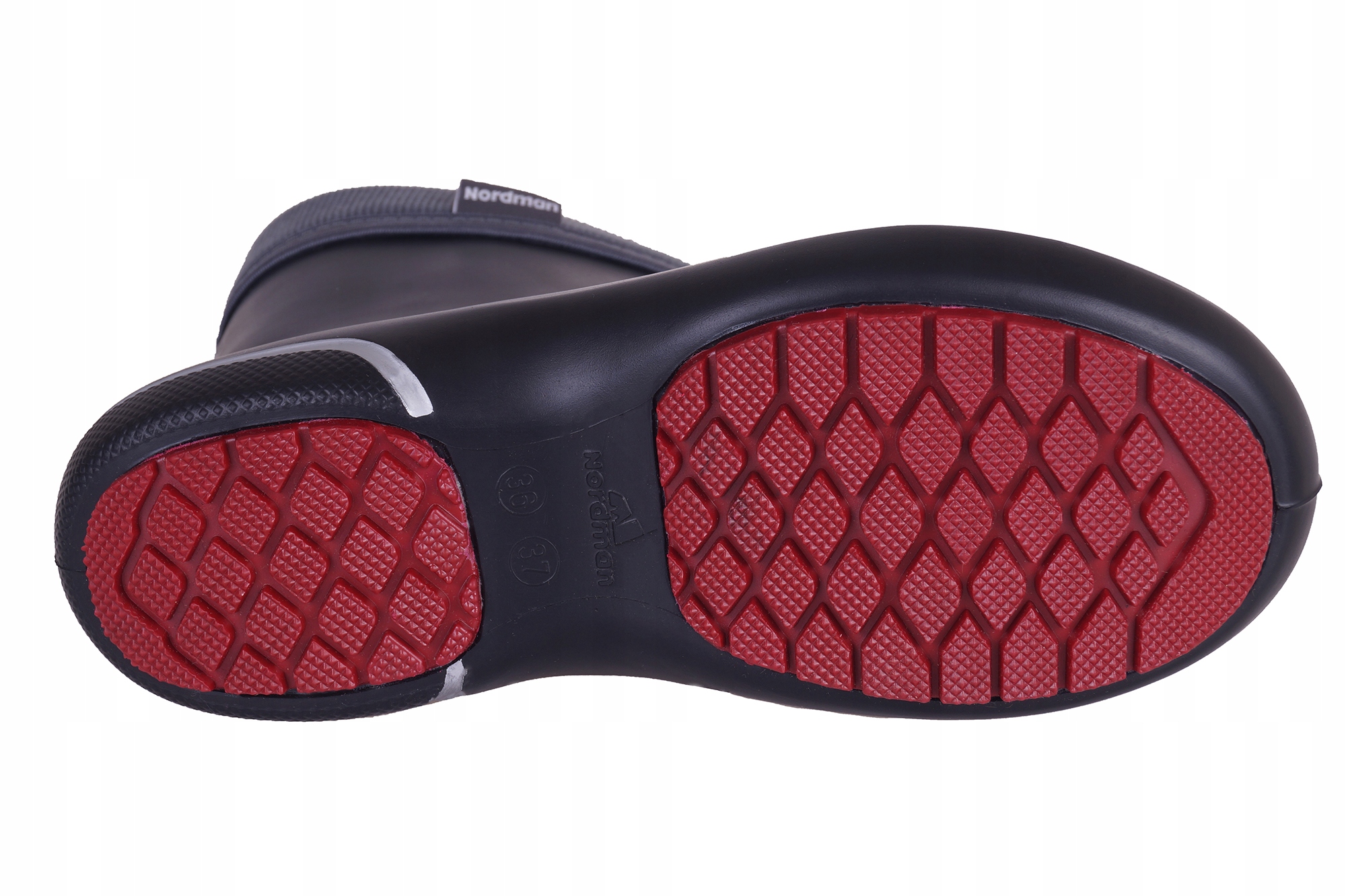 Kalosze damskie ocieplane Nordman czarne r.36 Rozmiar 36