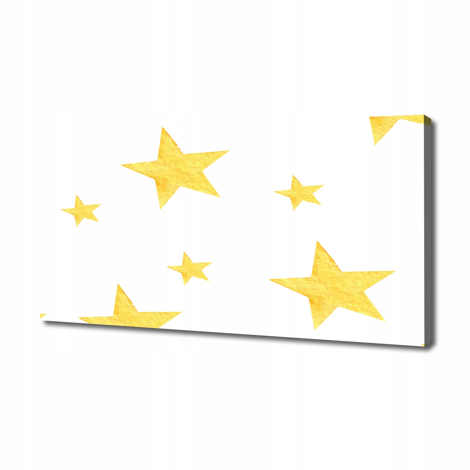 

Foto obraz na płótnie Żółte gwiazdy 140x70 cm