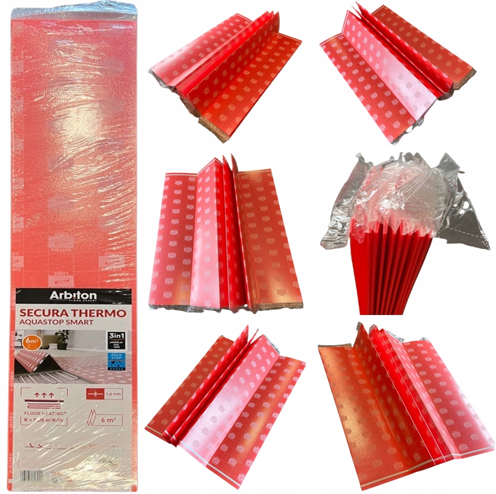 

Arbiton Secura Thermo Aquastop Smart 1,6MM 6m2 3W1