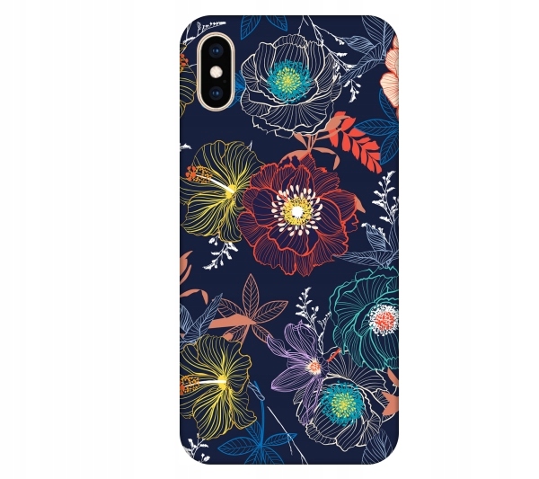 

Etui na telefon iPhone X / Xs Tropical floral kwia