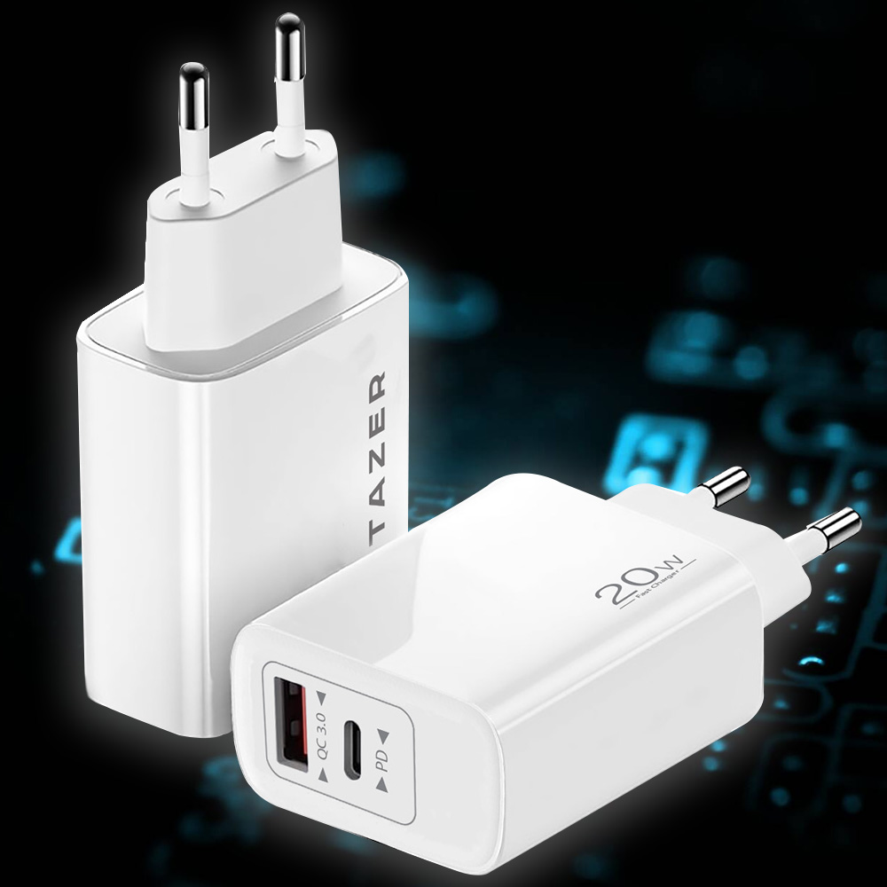 MOCNA ŁADOWARKA SIECIOWA ZASILACZ USB C SZYBKIE ŁADOWANIE TYP-C QC PD 20W Przeznaczenie uniwersalna