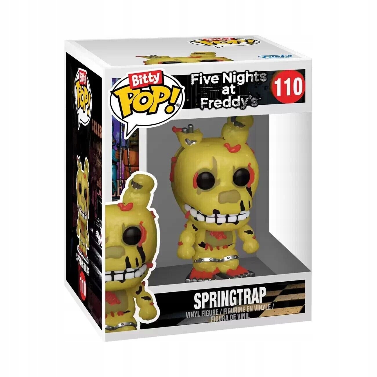 Five Nights At Freddy's Bitty Springtrap 2,5 cm Funko Pop! Fnaf Figurka