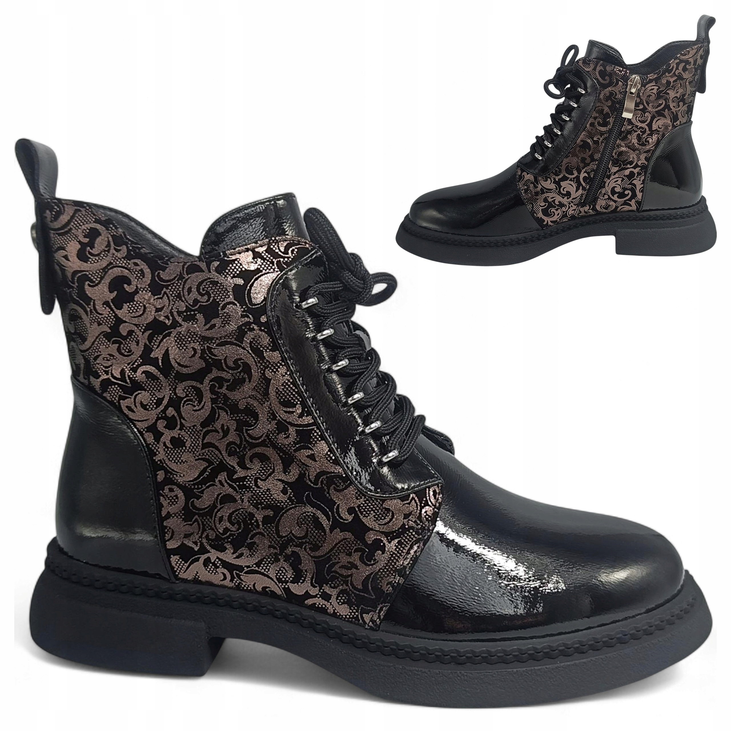 Dámské Kotníkové Boty Kožené 36 Elegantní Nazouvací Boty Podzimní Módní Barski