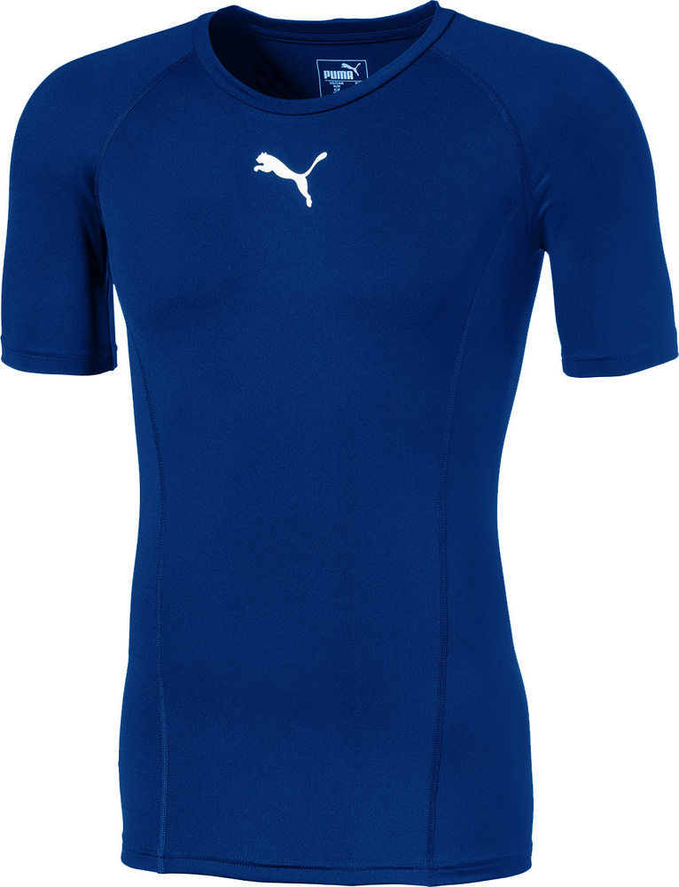 Tričko Puma Liga Baselayer Ss Modré vel. S