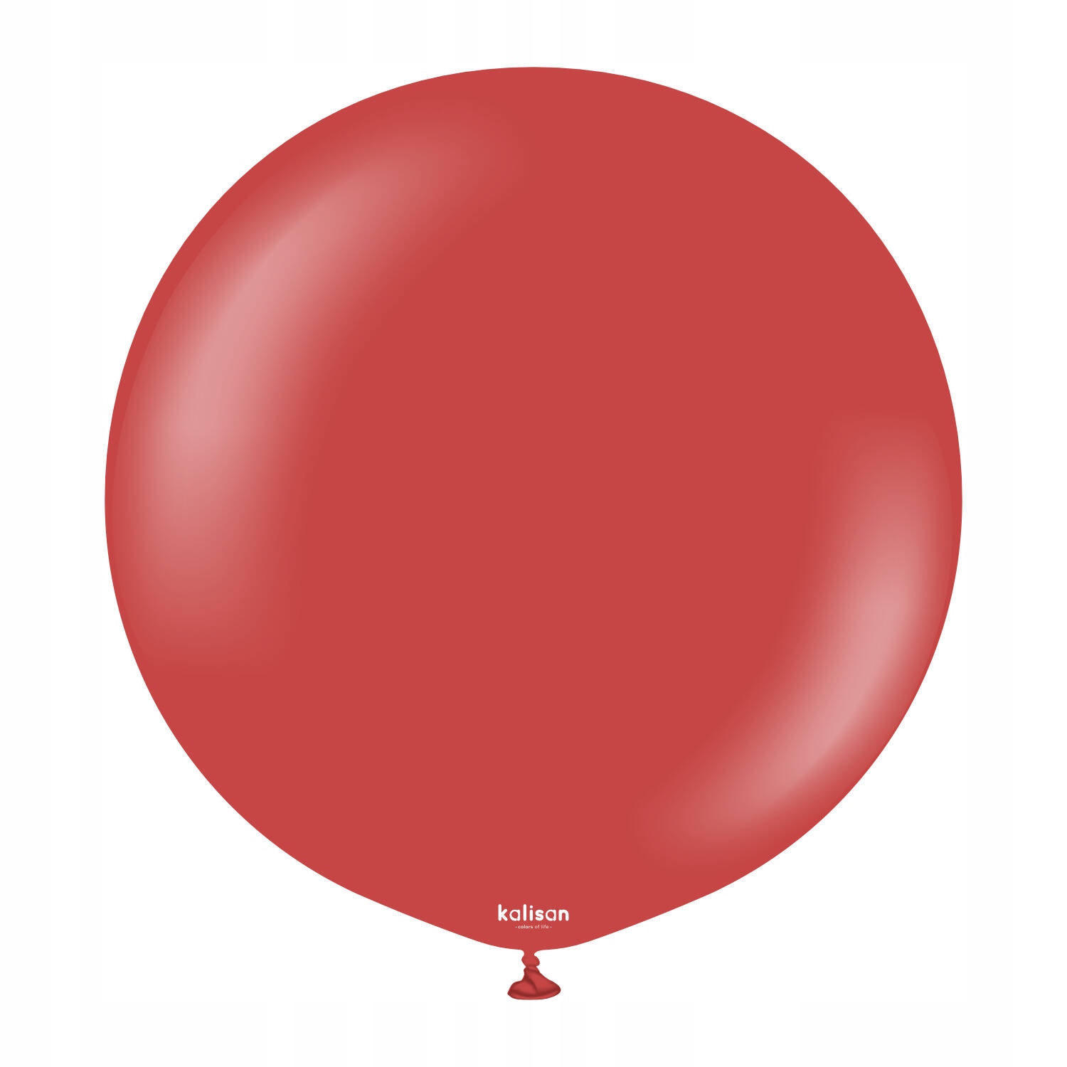 Balónky KALISAN Deep Red, červené 45 cm, 25 ks za 407 Kč - Allegro