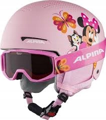 Lyžařská přilba Alpina Disney, velikost Xs/s 48-52 cm, růžová