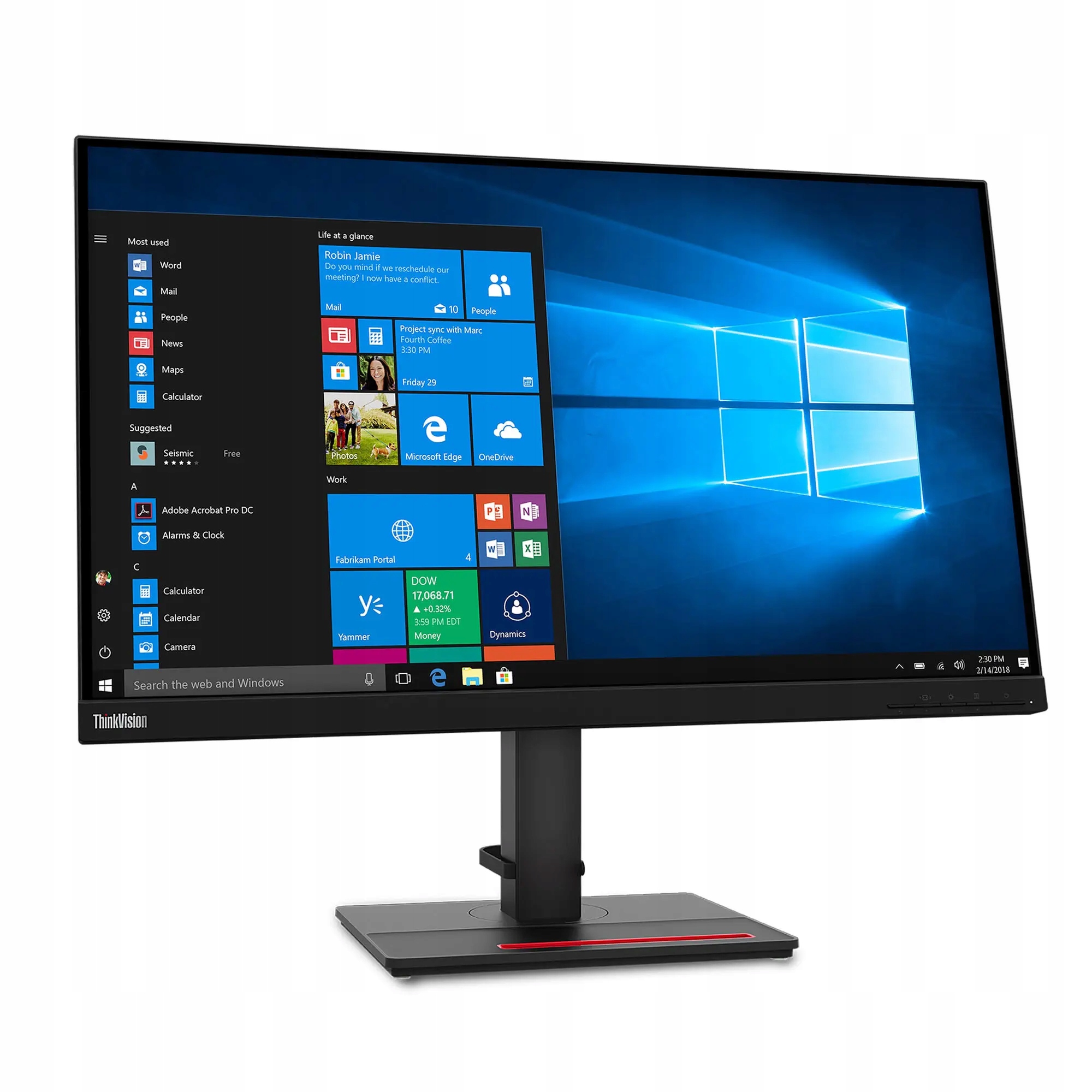 ThinkVision T27q-20-LED/QHD/ 68.6 cm-27" Monitor