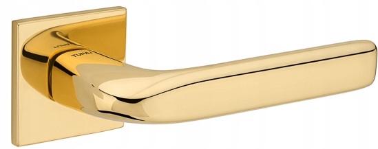 Štvorcová kľučka Tupai 4162 5SQ-01 zlatá