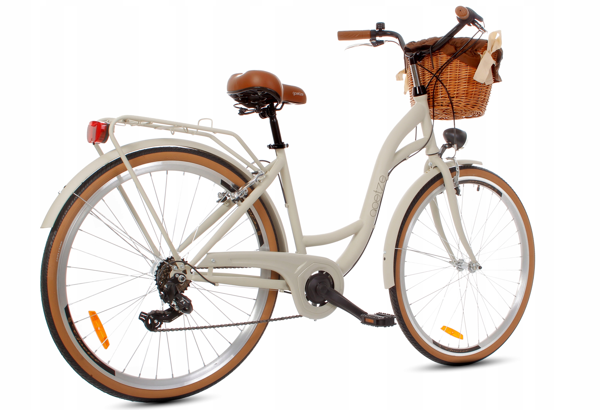 Городской велосипед GOETZE Mood 28 женский Корзина Shimano Вес изделия с упаковкой 18 кг