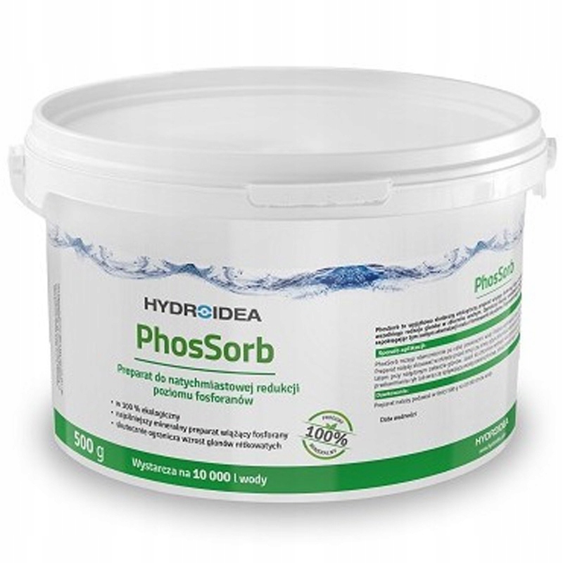 HYDROIDEA PhosSorb preparat wiążący fosforany 500g
