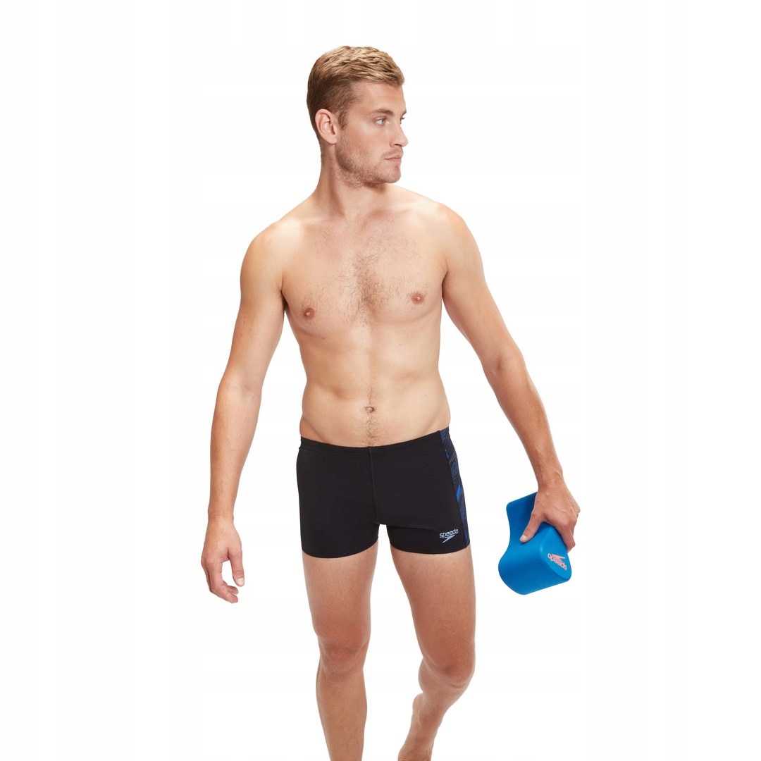 Plavkové šortky Speedo Hyperboom Pnl Short Am Black/blue 32