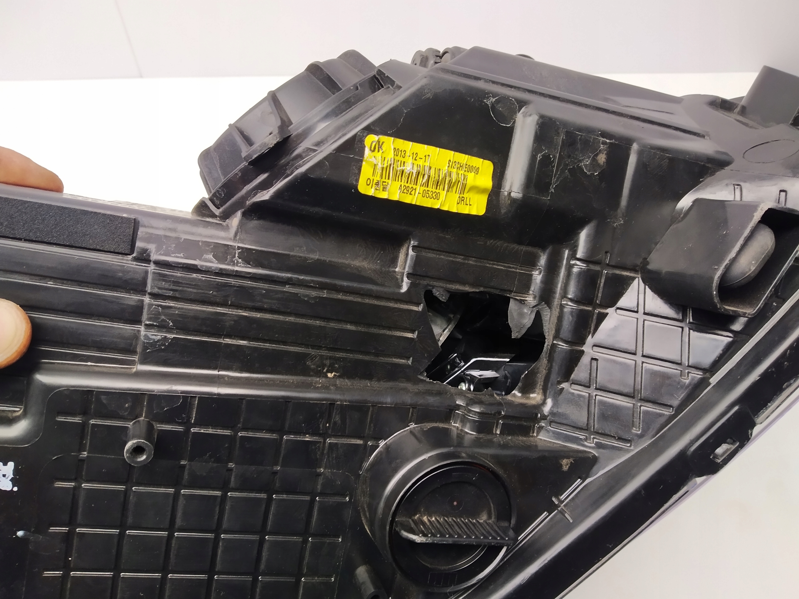 Kia Ceed II reflektor light front left zwykly lens + LED A2921-05330
