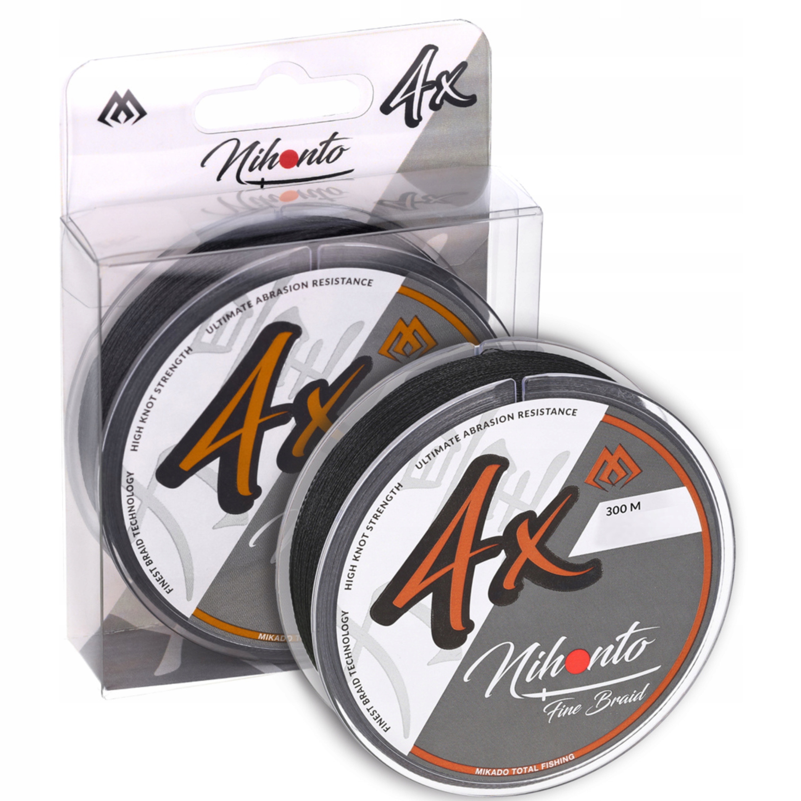 

Plecionka Mikado Nihonto Fine czarna 0,16mm 300m