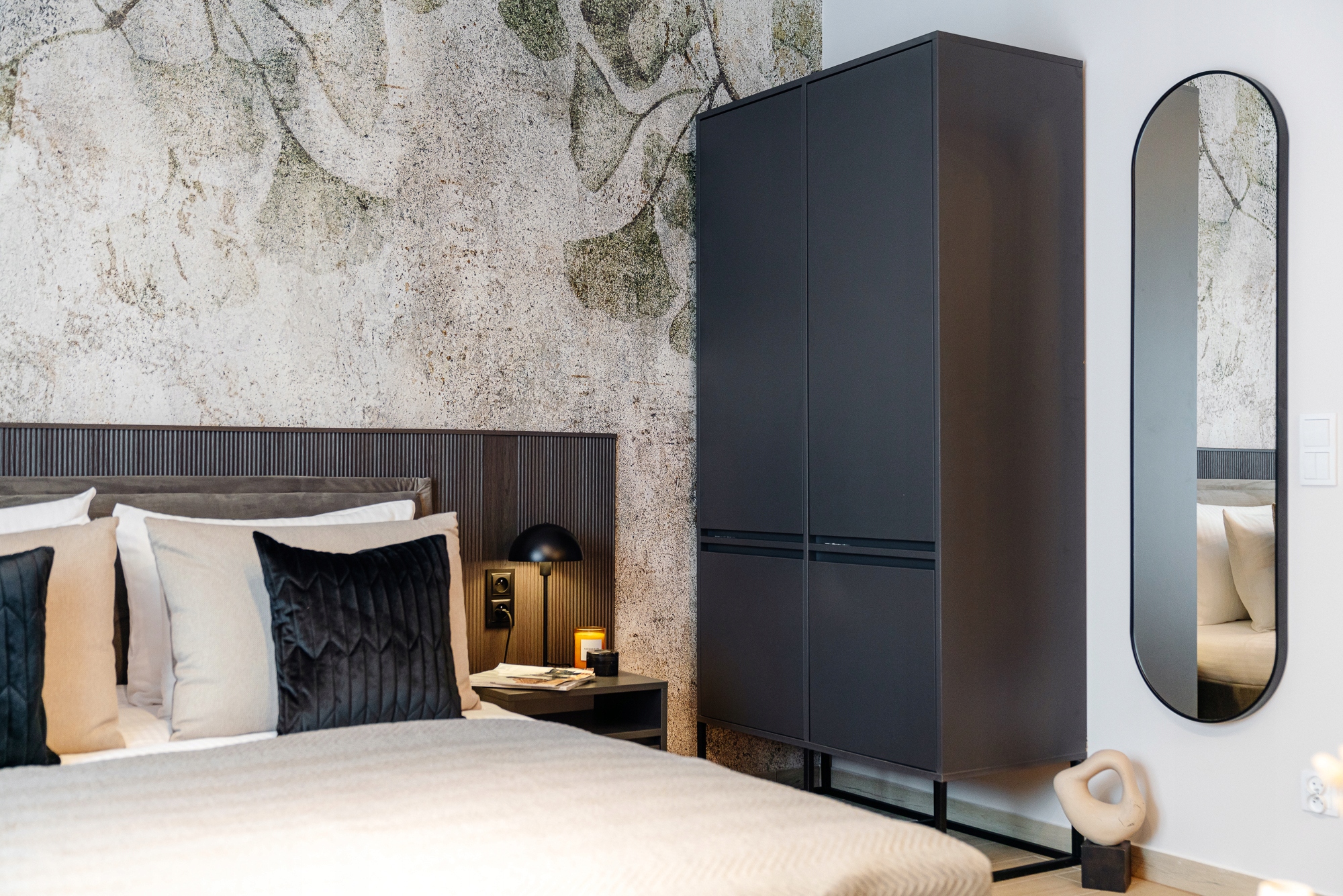 Panel panele ścienne RYFLA struktura fali, kolor CPL ORZECH WŁOSKI Kod producenta RYFLA