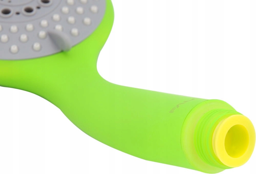 SŁUCHAWKA PRYSZNICOWA ZIELONA 3 FUNKCJE 100 mm Linia SALTO