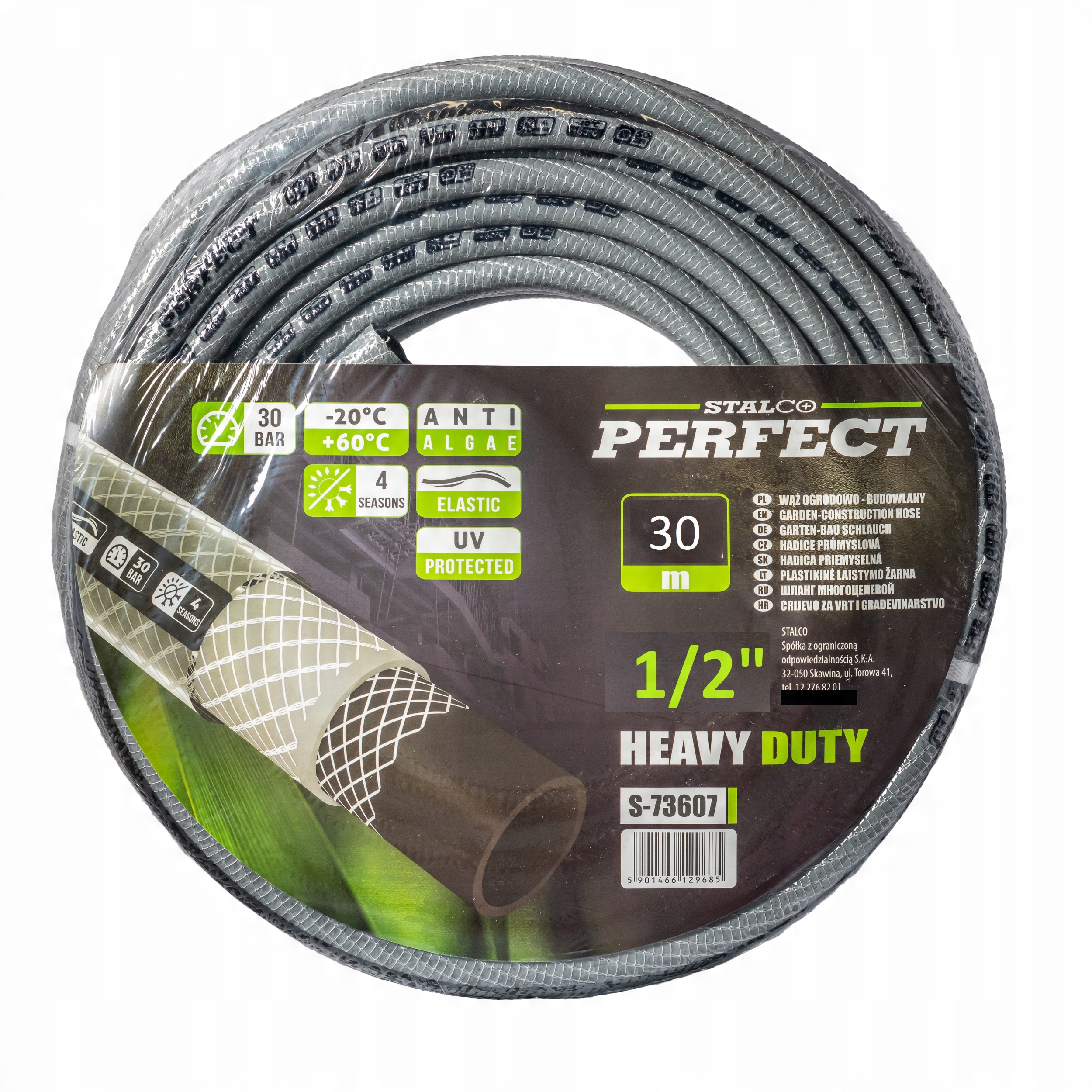 

Stalco Wąż Ogrodowy Szlauf Perfect Hd 1/2 30MB