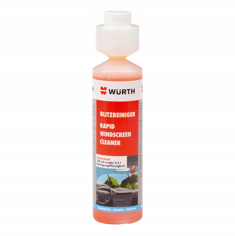 

Płyn Do Spryskiwacza Koncentrat Wurth Letni 250ml.