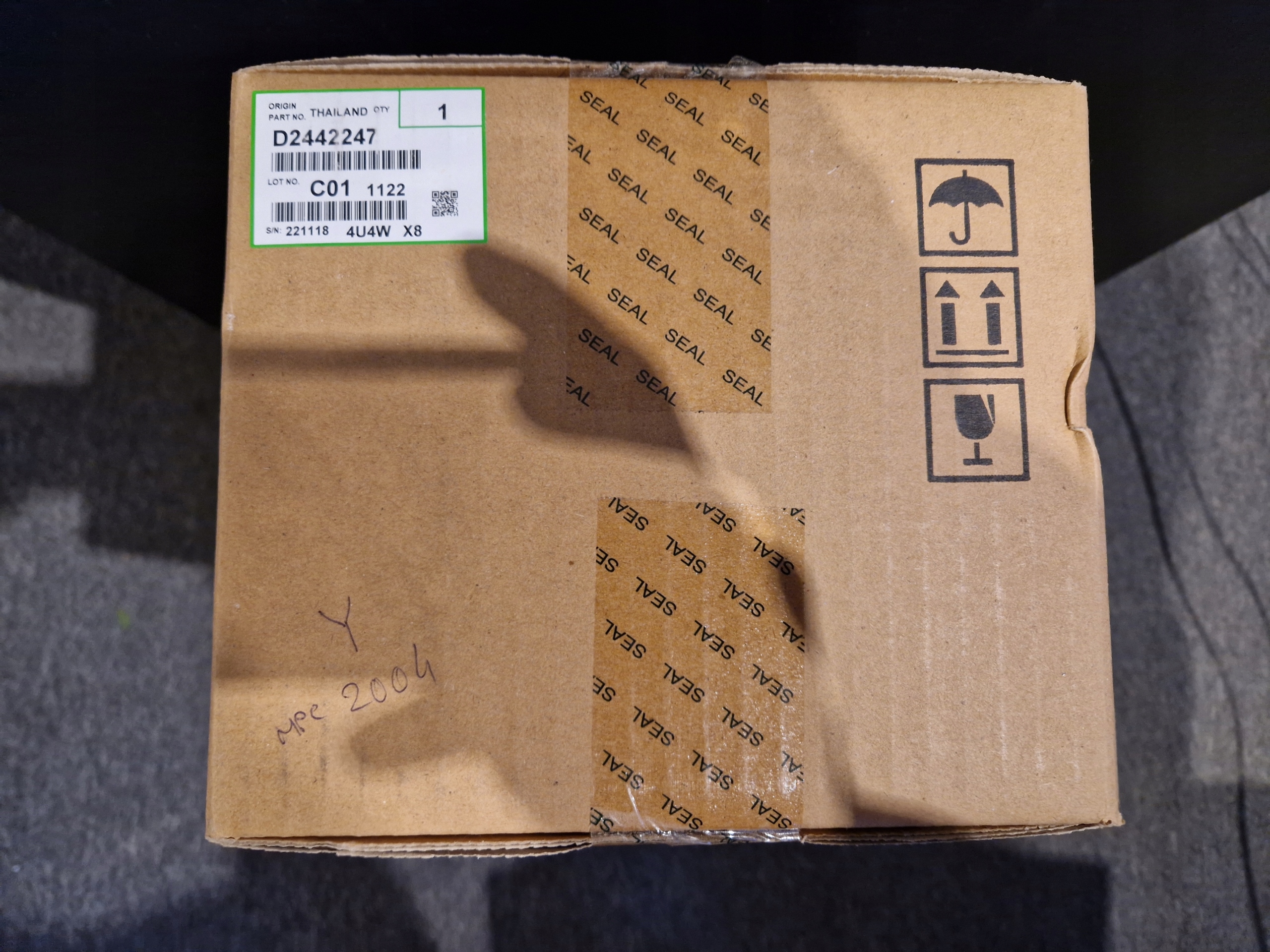 Ricoh Drum Unit (Buden+dv) D244-2247 Yellow Oryg pre MP-C2004SP & MP-C2504