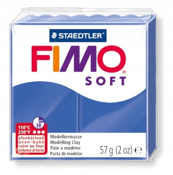 

Modelina Fimo Soft kolor brilant blue 33