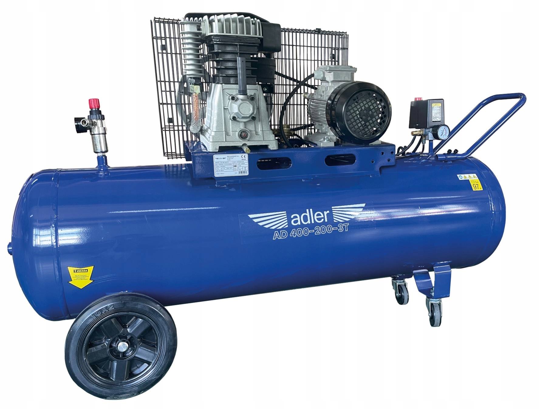 ADLER SPRĘŻARKA 200l AD400-200-3T 400V