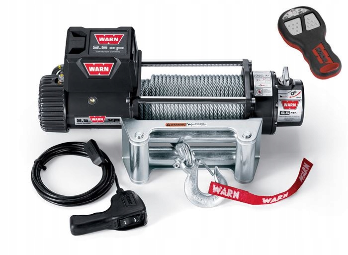 Электрическая лебедка 12V WARN 9.5 XP + пульт дистанционного управления