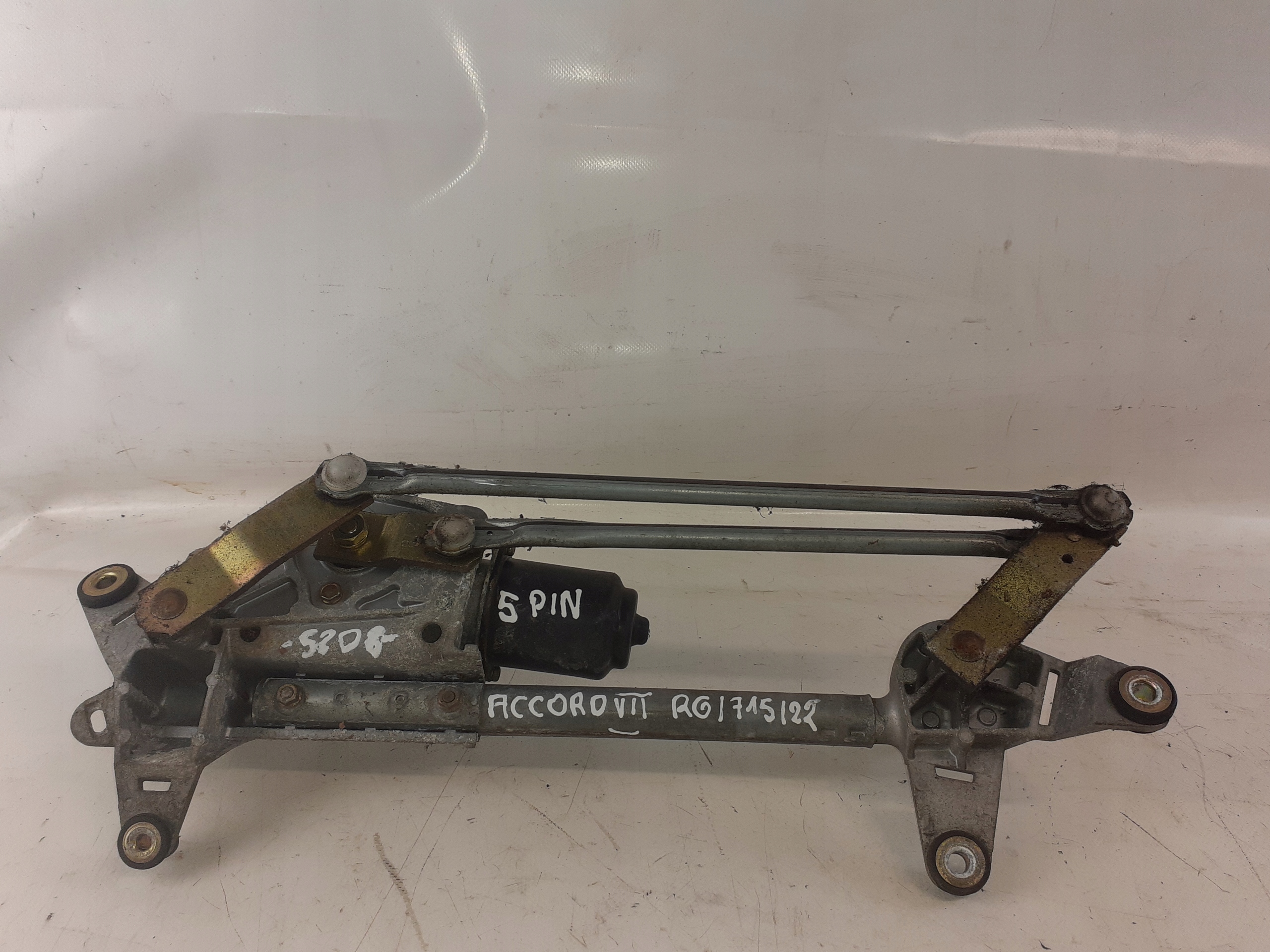Honda Accord VII wiper mechanism front