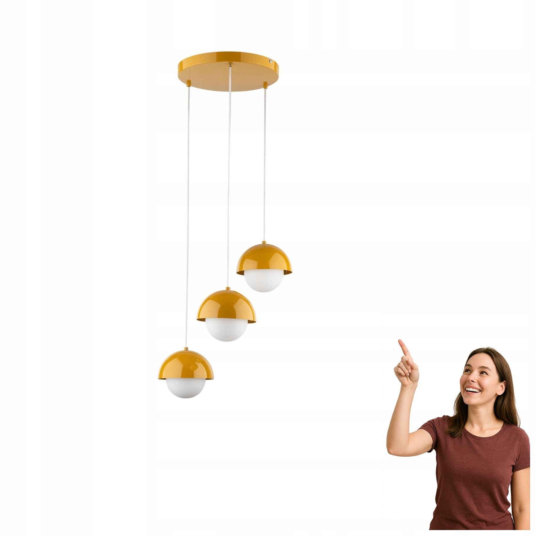 Závesná lampa Bono Ochra 10266 Tk Lighting