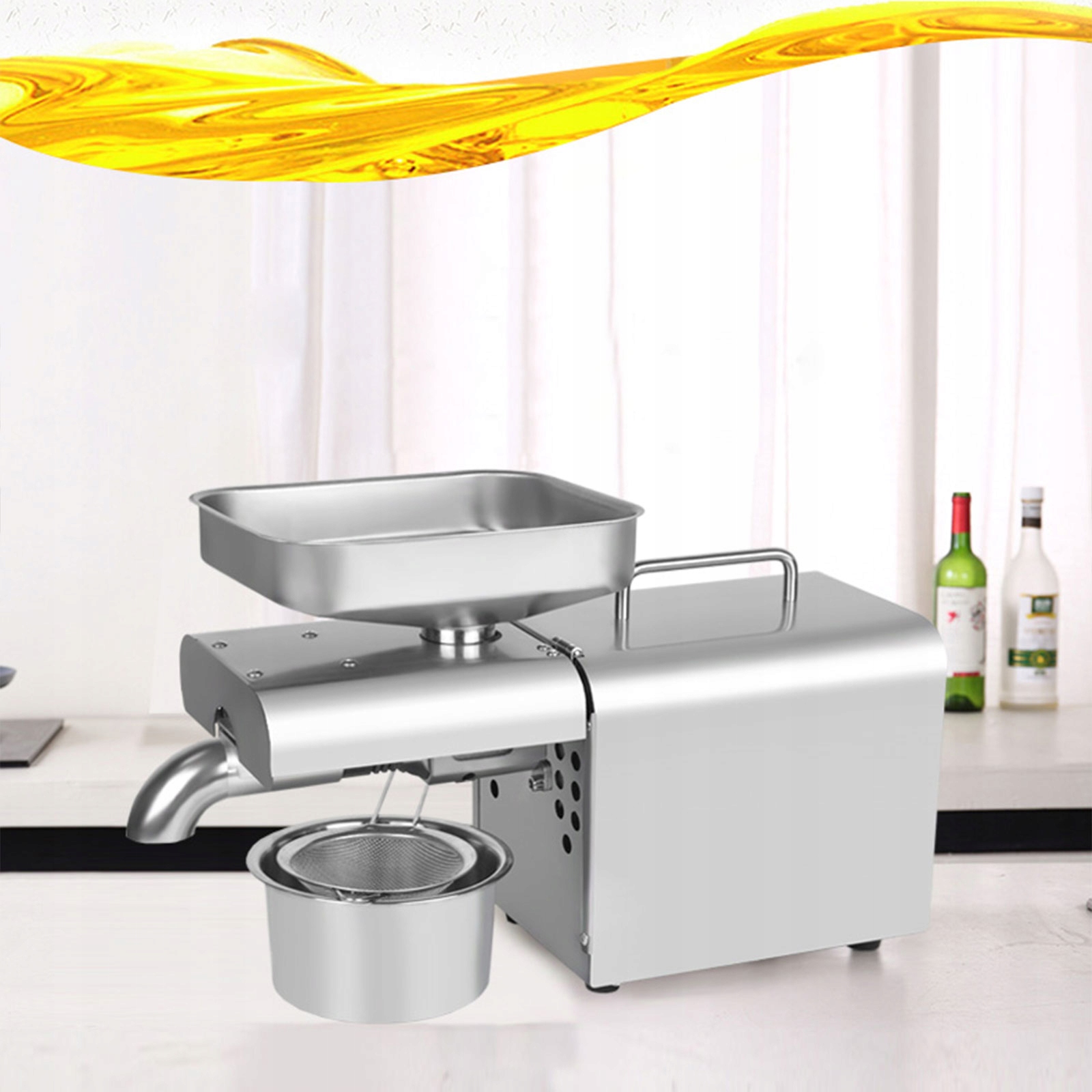 DOMOWA PRASA DO TŁOCZENIA OLEJU 600W MOCNA CNC Funkcje inne