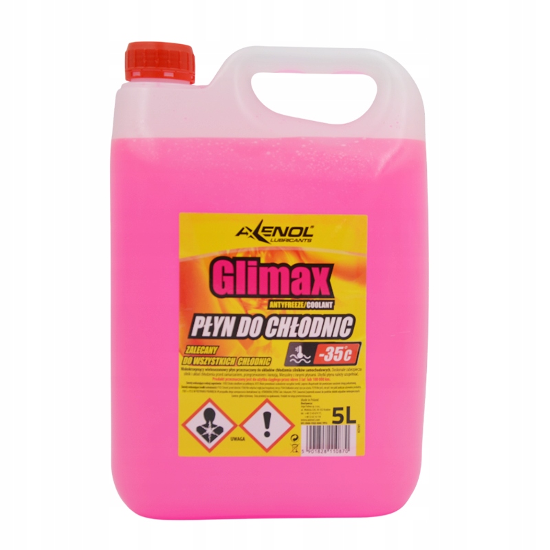 Glimax Płyn do chłodnic -35°C różowy 5 L