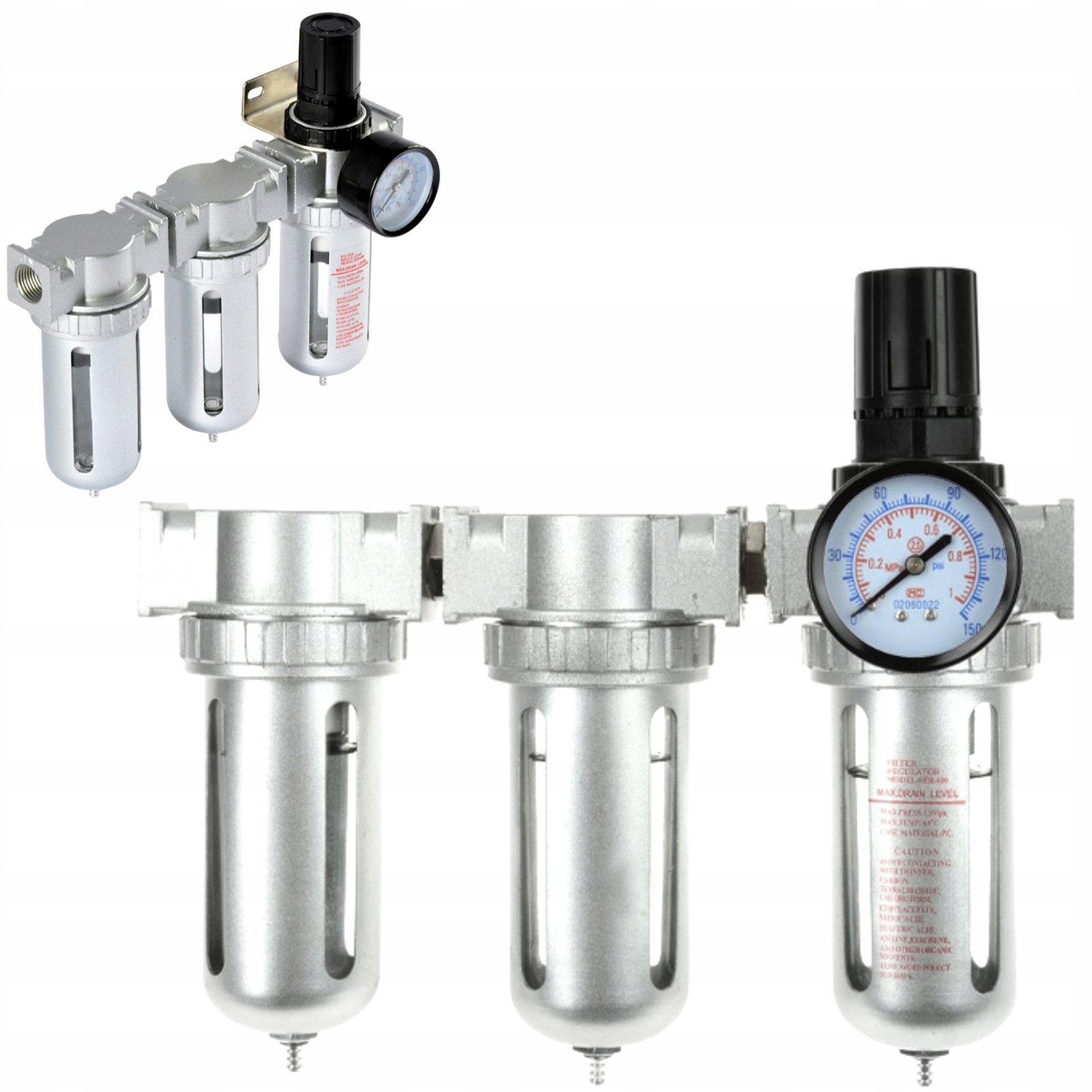 ПОВІТРЯНИЙ ФІЛЬТР ЛАКОФАРБОВИЙ ДЕГІДРАТОР + РЕДУКТОР