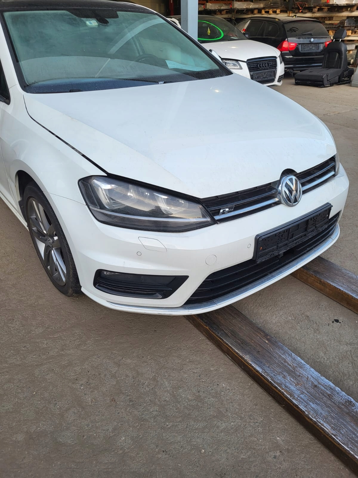 VW GOLF VII 1.2 TSI R-LINE PRZÓD KOMPLETNY Bi-Xenon LED LC9A