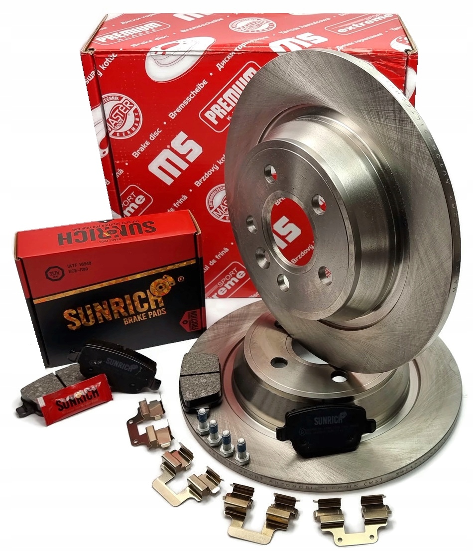 24011101451-PCS-MS - ДИСКИ КОЛОДКИ ЗАДНІ FORD GALAXY S-MAX MONDEO MK4 IV