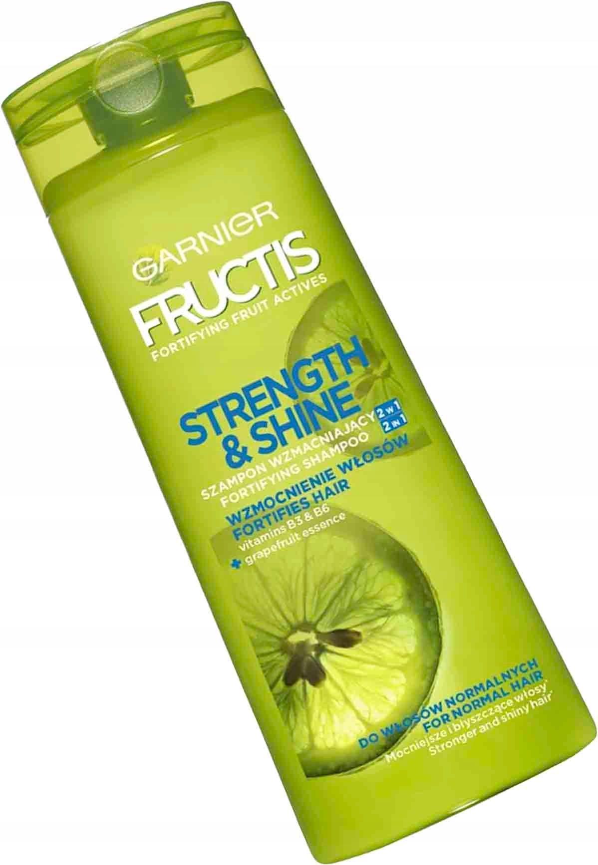 FRUCTIS SZAMPON DO WŁOSÓW 400 ml SIŁA I BLASK 2w1