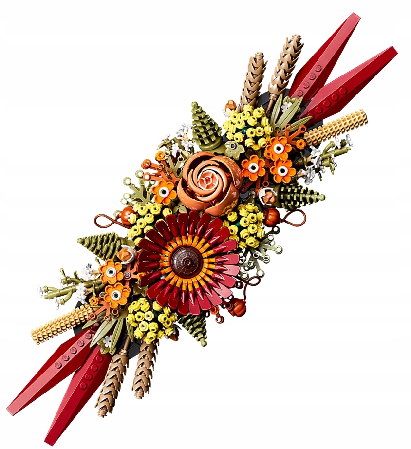 LEGO ICONS 10314 Ozdoba NA STÓŁ STROIK Z SUSZONYCH KWIATÓW PREZENT Marka LEGO