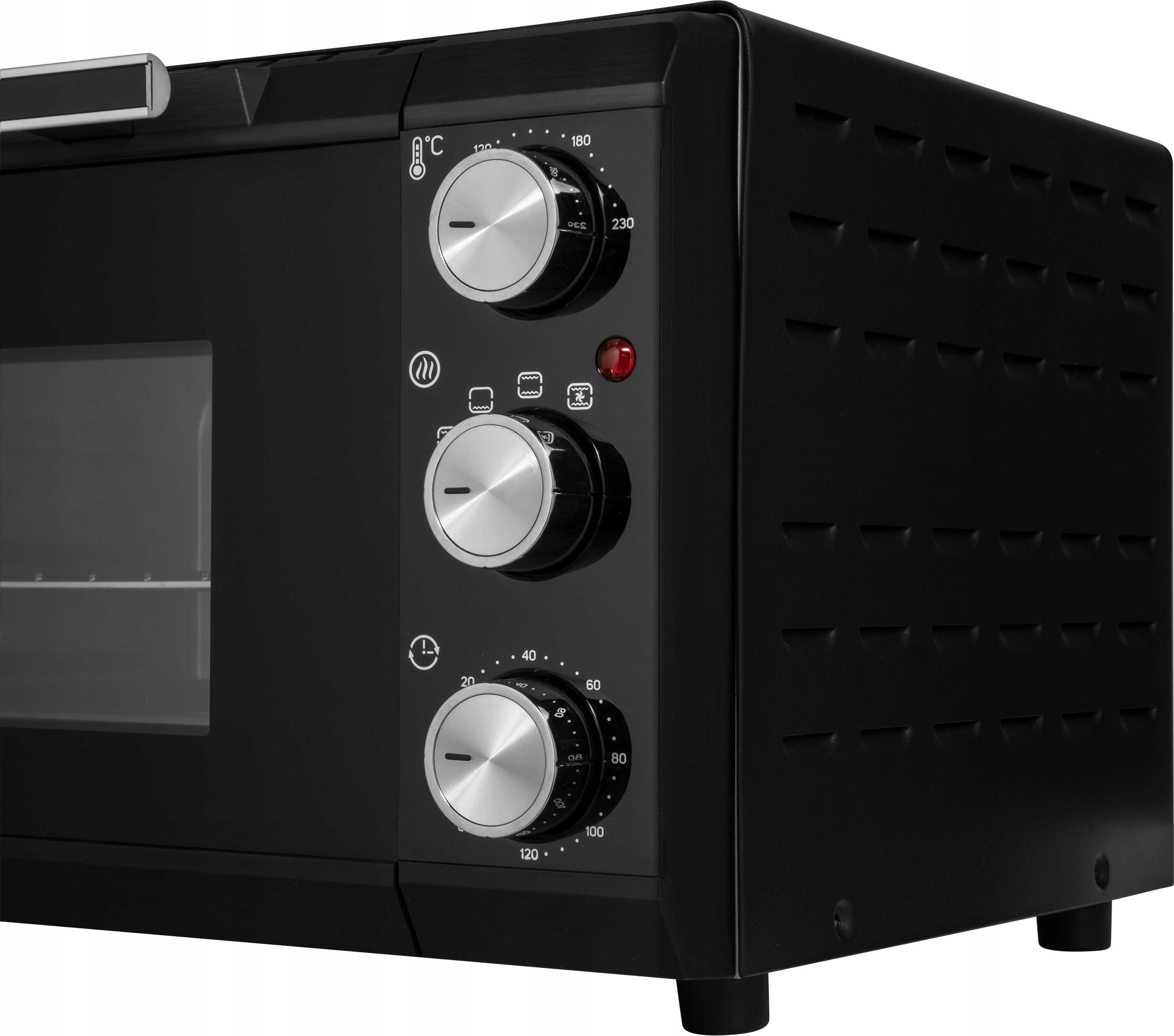 Mini Piekarnik Przenośny 1650W Sencor 4 prog. 20L Kolor dominujący czarny