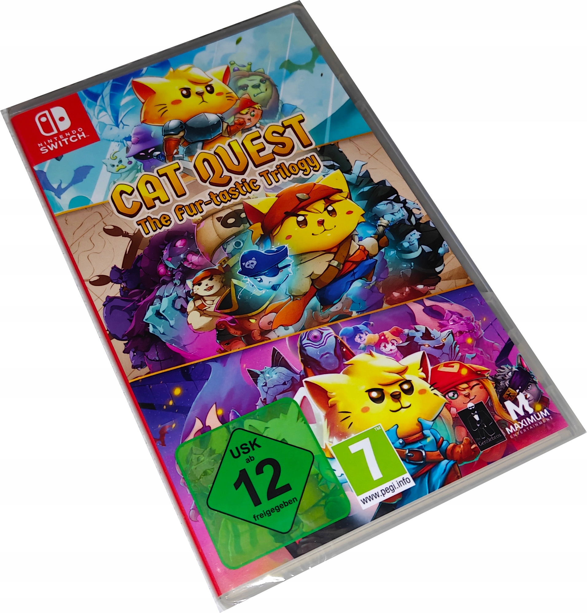 Cat Quest The Fur-tastic Trilogy 3 gry Nowa Switch Kartridż