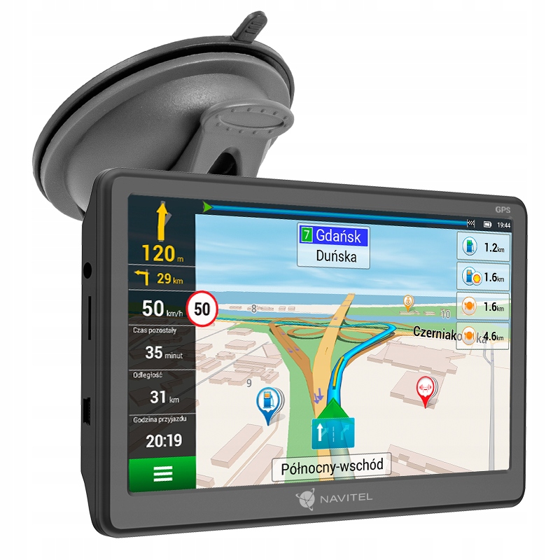 Navitel E707 Magnetic automobilová Gps navigace Evropa Live Zelená Hora