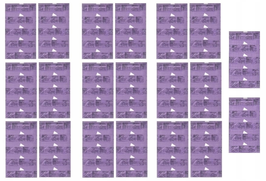 

100 szt Długa Data Paski ketony Optium Xido Keto
