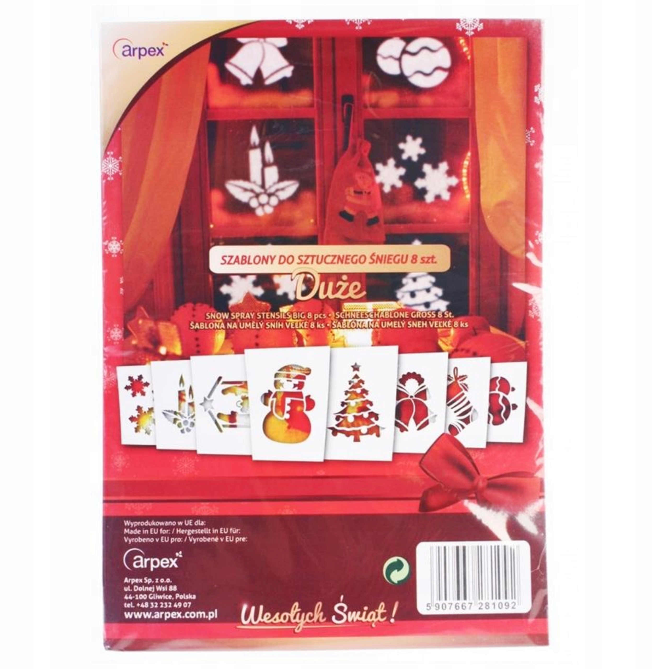 

Arpex Papierowy szablon do sztucznego śniegu